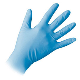Micro-Touch Nitratex Nitrile Exam Gloves: Sterile Small 100/box. Powder Free, Textured Fingertips
