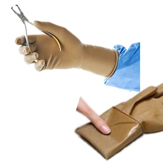 Encore Orthopaedic Latex Orthopaedic Surgical Gloves: Size 8, Sterile, Powder-Free, Textured
