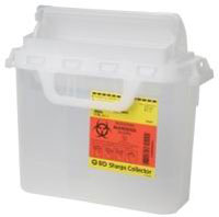 BD Sharps Collector 5.4 quart Sharps Container PE