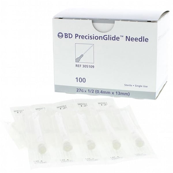 BD General Use Sterile Hypodermic Needle. Regular