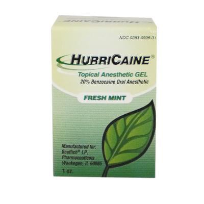 HurriCaine Fresh Mint Topical Anesthetic Gel (Ben