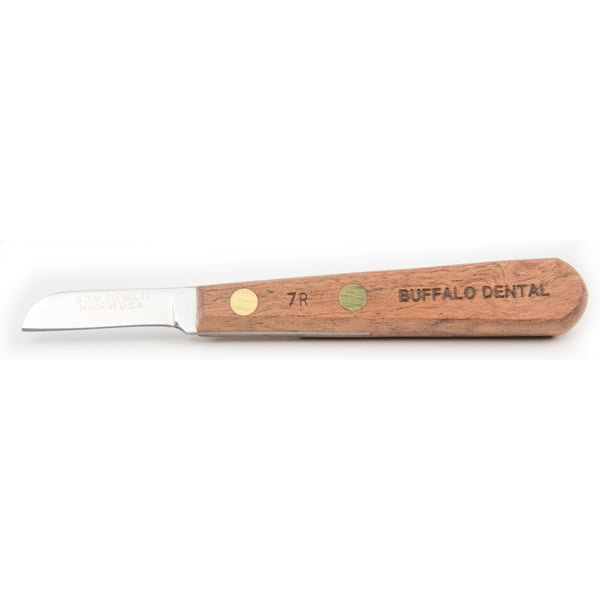 Buffalo Dental #7R (1.5" straight blade) knife wi
