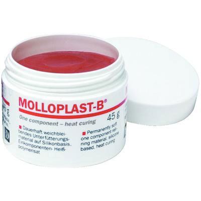 Molloplast-B Soft Relining Material, 45 Gm. Jar. 