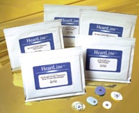 Heartline Electrodes Foam, Bag of 30 Foams