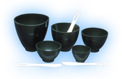 Flexibole medium green mixing bowl: 4.25" diamete
