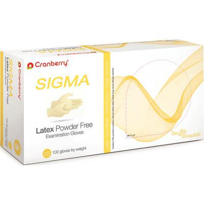 SIGMA Latex Gloves: X-SMALL Powder-Free, Textured
