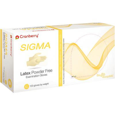 SIGMA Latex Gloves: X-LARGE Powder-Free, Textured