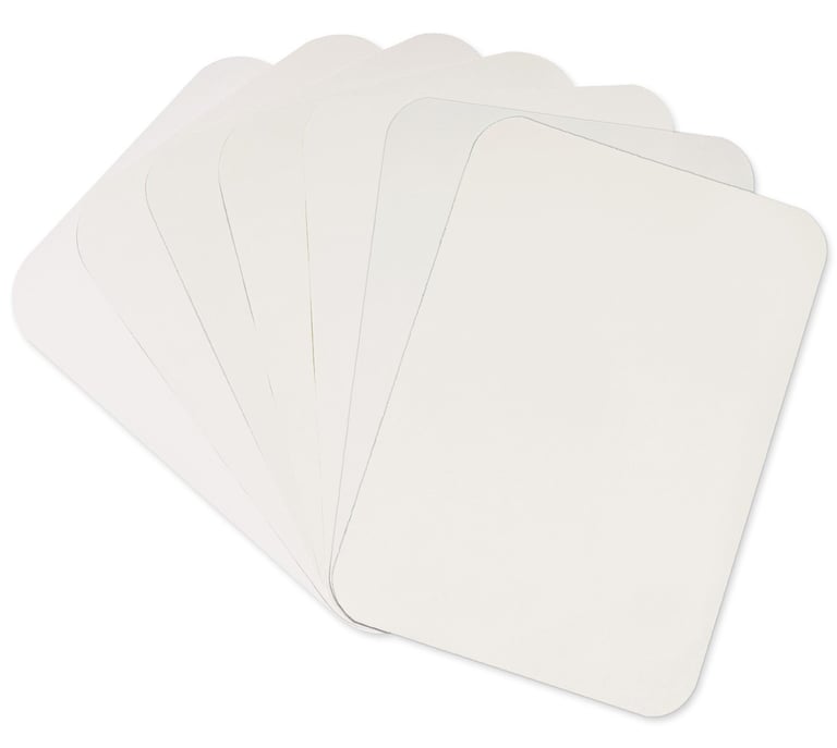 Crosstex 9" X 13.5" Midwest "e" -White Heavyweight Paper Tray Cover, Box Of 1000