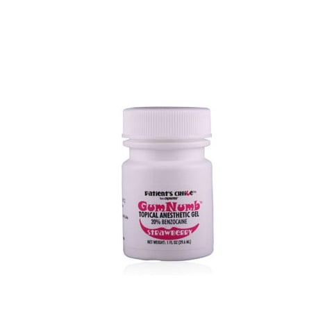 Gumnumb Strawberry flavored Topical Anesthetic Ge