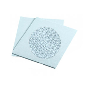 Polygard Deluxe Blue 3-Ply Paper/poly Towel, 18" X 30", 300/case. Pebble Embossing Pattern, Which