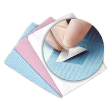 Sani-Tab Self-Adhesive Towel, Econoback: Blue pla