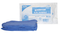 Ulti-Med O.R.Towel Sterile Blue, 100% cotton, All