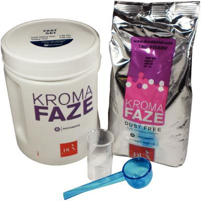 KromaFaze Alginate FAST Set 1 lb. Dust Free, Colo