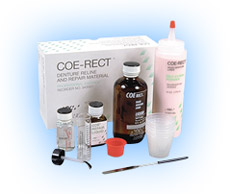 Coe-Rect Professional Package. Self-Curing Hard D