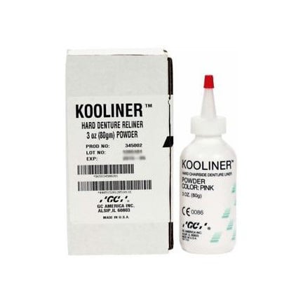 Kooliner Hard Denture Reline Material, Powder Onl