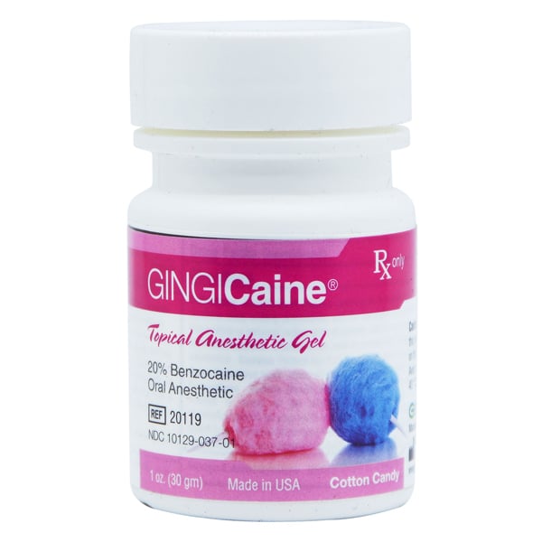 Gingicaine Cotton Candy flavored topical anesthet