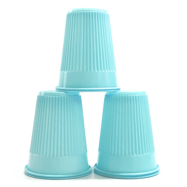House Brand Blue 5 oz. Plastic Cups 1000/Cs