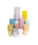 House Brand White 5 oz. Plastic Cups, Case of 100