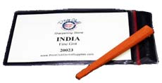 Price Club India Sharpening Stone. 4" x 1/2 to 1/