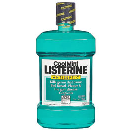 Cool Mint Listerine Mouthwash 1.5 Liter Bottle. L