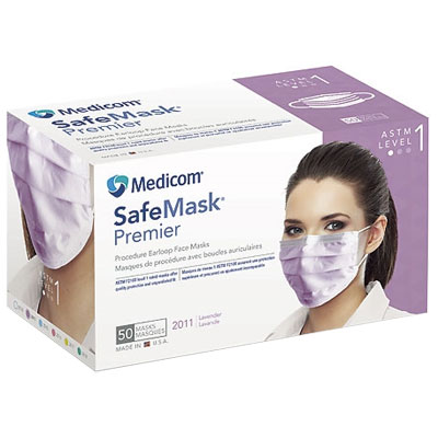 SafeMask Premier Safe-Mask Premier - LAVENDER Ear