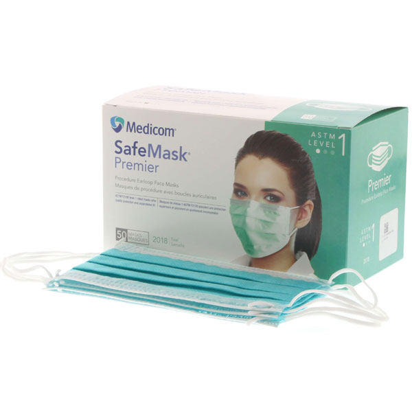 SafeMask Premier Safe-Mask Premier - TEAL Ear-Loo