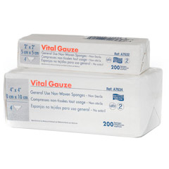 Vital Gauze 3" x 3" 4-ply Non-Sterile Non-Woven S