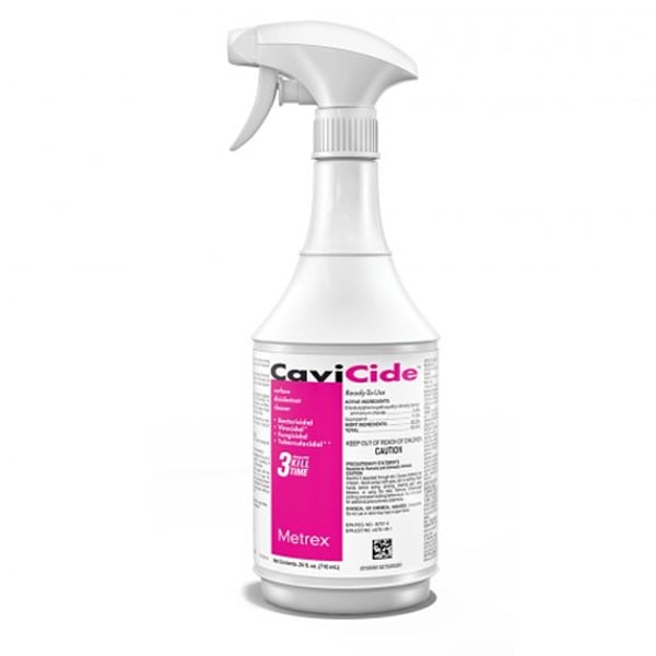 CaviCide Surface Disinfectant 24oz. Spray Bottle.