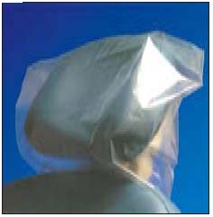 Pac-Dent Disposables Headrest Cover, clear plasti