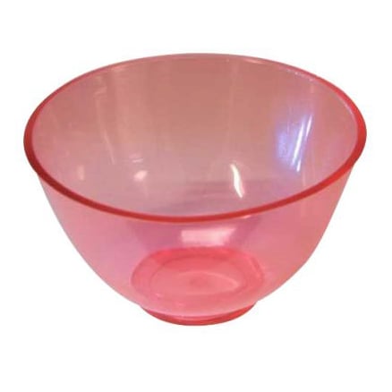 Spectrum Flowbowl Mixing Bowls, Ruby Red, Large Capacity 600 Cc