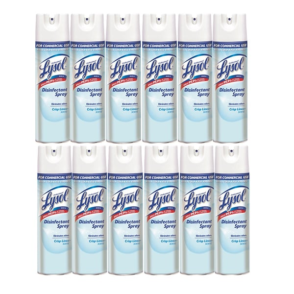 Professional Lysol Disinfectant Spray, Crisp Line