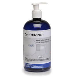 Septoderm Bactericidal Hand Lotion, Fresh Clean Scent. Non-Greasy Formula Gently Moisturizes Your