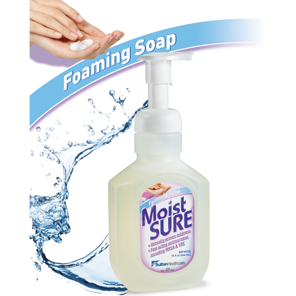 Moist SURE Antimicrobial Foaming Soap 18/Case. 0.