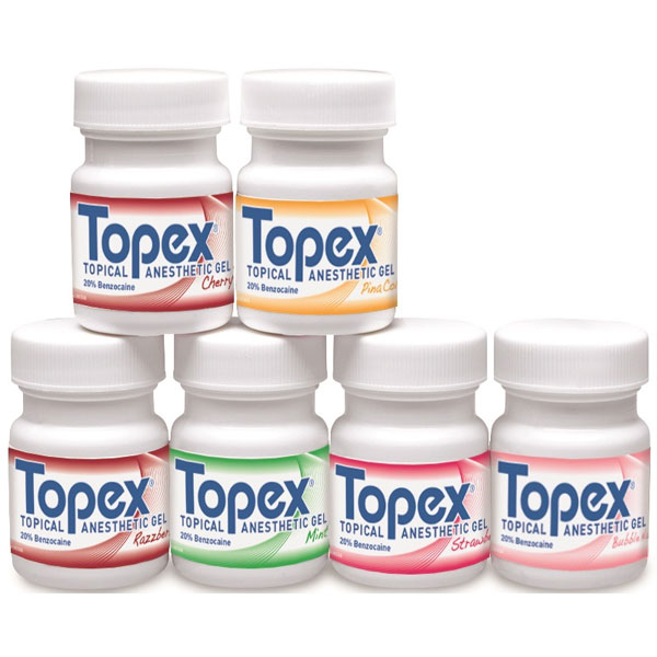 Topex Strawberry flavored Topical Anesthetic Gel 