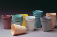 Tidi White 3.5 oz. Plastic Cups, Case of 1000
