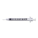 BD 1 cc U-100 Insulin Syringe With 28 G x 1/2" Pe