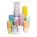 House Brand White 5 oz. Plastic Cups, Case of 100