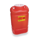 BD Sharps Collector X-Large 19.7 Qt. (5 Gal.) Large Funnel, Red