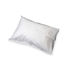 Crosstex 21" x 30" Fluid Resistant Pillow Cases, Made of Tissue/Poly, Box of 100