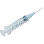 EXELINT International 10-12cc Luer Lock Syringe with 22 G x 1-1/2" Needle
