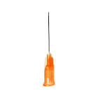 EXELINT International Hypodermic Needle 25G x 1" regular bevel, 100/Bx. Orange