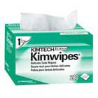 KimWipes 4.5" x 8.45" White Delicate Task Wipers, can be used for Lens