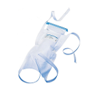 Stay-Dry Ice Pack - Large, 6-1/2" x 14" with 4 Ties. Soft Outer Covering, Clip