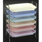 Plasdent Tray Rack for Size F (Mini) Trays, Long Side Loading, 10" x 6-1/4" x